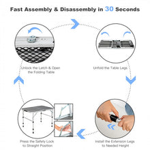 Load image into Gallery viewer, Outdoor Camping Folding BBQ Table, Easy to Assemble and Portable
