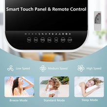 Load image into Gallery viewer, 4-in-1 LED Evaporative Cooler and Fan with 12L Water Tank
