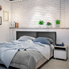 Load image into Gallery viewer, Modern Minimalist Decorative PU Leather Headboard
