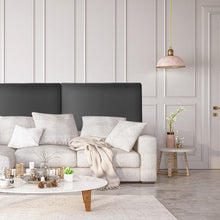Load image into Gallery viewer, Modern Minimalist Decorative PU Leather Headboard
