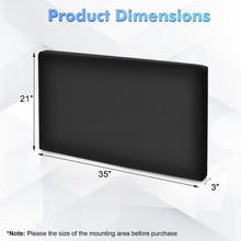 Load image into Gallery viewer, Modern Minimalist Decorative PU Leather Headboard
