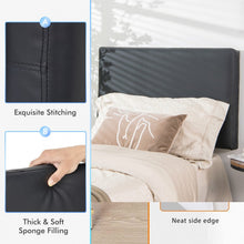 Load image into Gallery viewer, Modern Minimalist Decorative PU Leather Headboard
