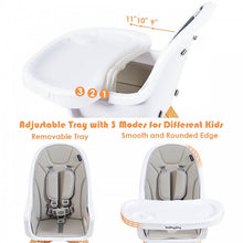 Load image into Gallery viewer, Multifunctional 3-in-1 Baby High Chair Rocking Chair with Anti-Slip Pad
