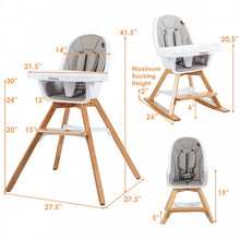 Load image into Gallery viewer, Multifunctional 3-in-1 Baby High Chair Rocking Chair with Anti-Slip Pad
