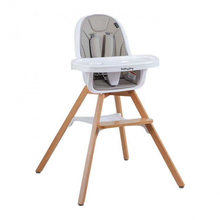 Multifunctional 3-in-1 Baby High Chair Rocking Chair with Anti-Slip Pad