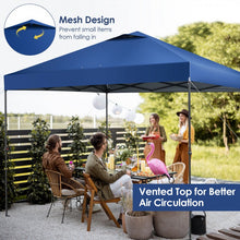Load image into Gallery viewer, Costway 10x10 ft Outdoor Canopy Shade Pop-Up Tent with Carry Bag - Suitable for Backyard Parties and Gatherings
