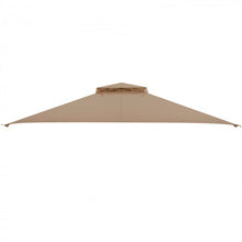 Charger l&#39;image dans la galerie, 10x12 Feet Outdoor Patio Gazebo Canopy Replacement Top with Ventilation and Drainage Holes for Parties and Gatherings
