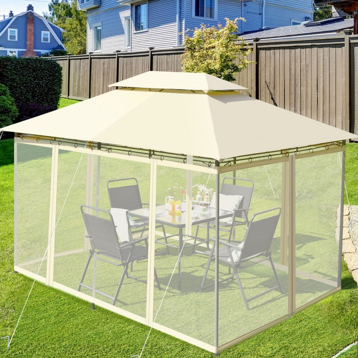 10' x 13' Outdoor Camping Tent with Removable Mesh Panels