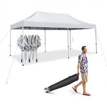 Load image into Gallery viewer, 10 x 20 Ft Outdoor Camping Canopy Tent with Carry Bag, Easy Setup
