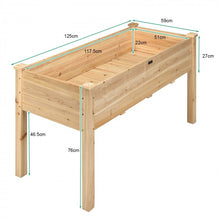Load image into Gallery viewer, Elevated Wooden Garden/Patio Planter Boxes for Vegetable Gardening
