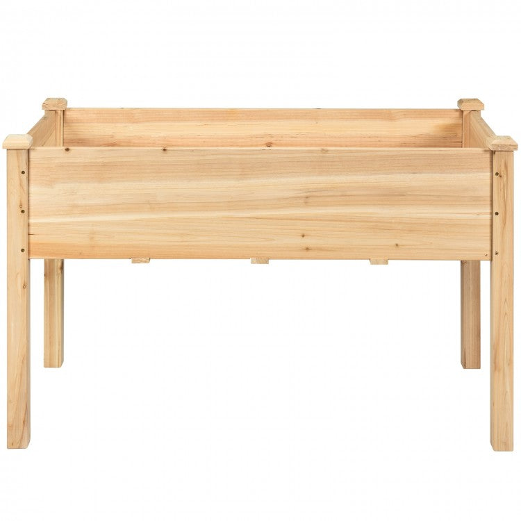Elevated Wooden Garden/Patio Planter Boxes for Vegetable Gardening