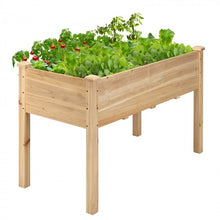 Load image into Gallery viewer, Elevated Wooden Garden/Patio Planter Boxes for Vegetable Gardening
