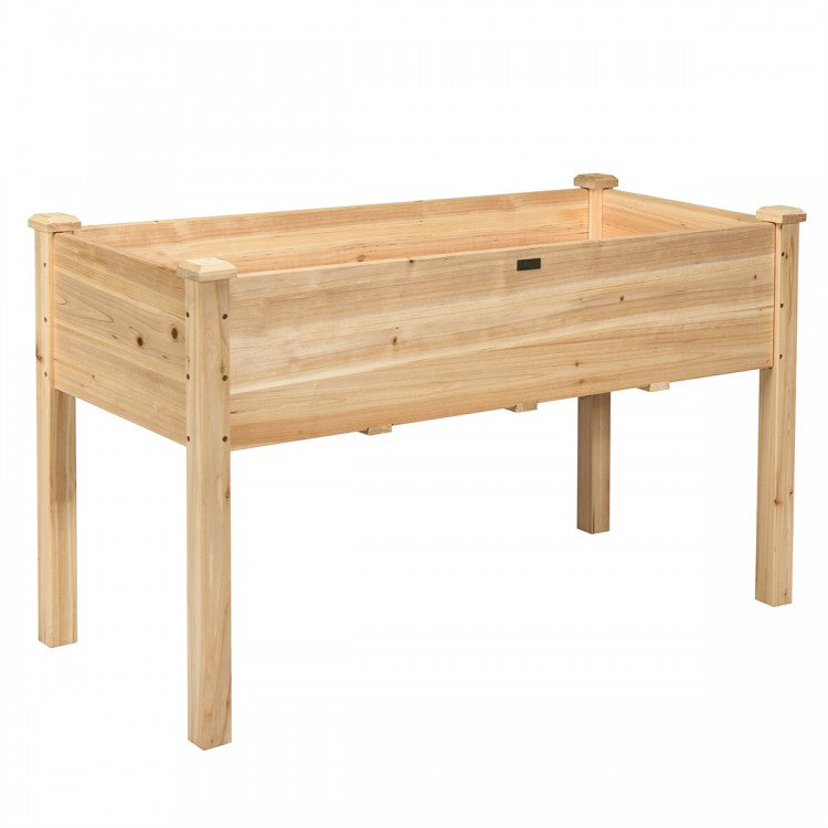 Elevated Wooden Garden/Patio Planter Boxes for Vegetable Gardening