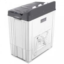 Charger l&#39;image dans la galerie, White Semi-Automatic Portable Washing Machine and Spin Dryer
