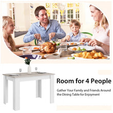 Charger l&#39;image dans la galerie, Modern Minimalist Dining Room Table for 4 People - Suitable for Kitchen and Dining Room
