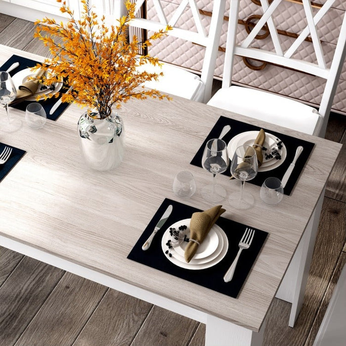 Modern Minimalist Dining Room Table for 4 People - Suitable for Kitchen and Dining Room