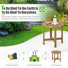 Load image into Gallery viewer, Costway Modern Round Coffee Table Wood - Suitable for Patio, Backyard, Pool, and Cafe

