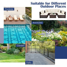Charger l&#39;image dans la galerie, 6-Piece Modular Outdoor Sofa Set with Washable Cushions and Easy Assembly
