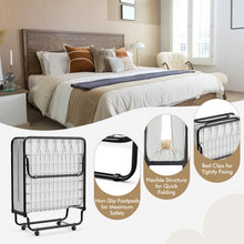 Charger l&#39;image dans la galerie, Portable Folding Bed with Memory Foam Mattress
