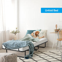 Charger l&#39;image dans la galerie, Portable Folding Bed with Memory Foam Mattress
