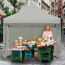 Charger l&#39;image dans la galerie, Costway 10x10 ft Pop-Up Tent Canopy with Removable Zippered Sidewalls - Suitable for Outdoor Parties and Camping
