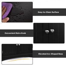 Load image into Gallery viewer, 3-Tier Bathroom Cabinet with Doors and Floor-Standing Storage
