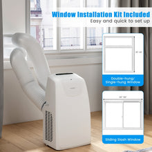 Load image into Gallery viewer, Canada 11500 BTU 3-in-1 Dual-Hose White Portable Air Conditioner
