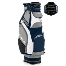 Charger l&#39;image dans la galerie, 10.5 Inch 14-Way Divider Golf Bag with Oversized Capacity and Rain Cover
