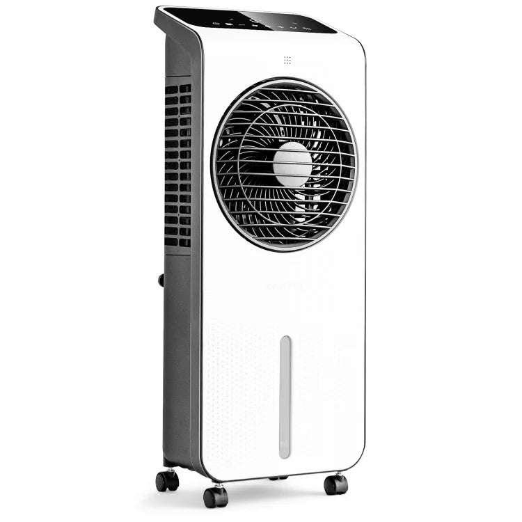 Portable Air Cooler with LED Display and Remote Control, Movable