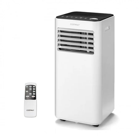 10000 BTU 3-in-1 Portable Air Conditioner with Cooling, Dehumidification, and Fan