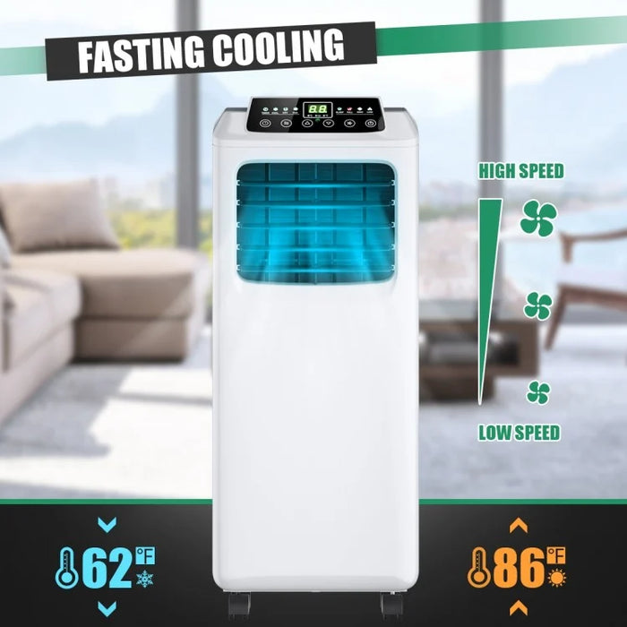 Costway 9000 BTU Portable Air Conditioner with LED Display