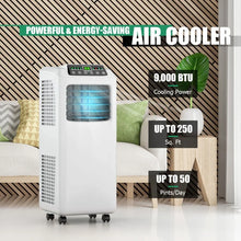 Load image into Gallery viewer, Costway 9000 BTU Portable Air Conditioner with LED Display

