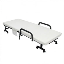 Load image into Gallery viewer, Foldable Sofa Bed with Mattress and Casters, Adjustable

