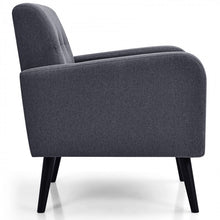 Load image into Gallery viewer, Modern Minimalist Upholstered Armchair with Plush Comfy Accent Cushions
