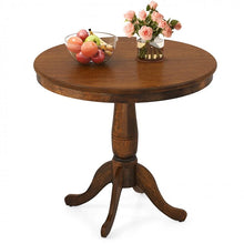 Load image into Gallery viewer, Costway Vintage Round Dining Room Tables Coffee Table - Suitable for Restaurant and Cafe
