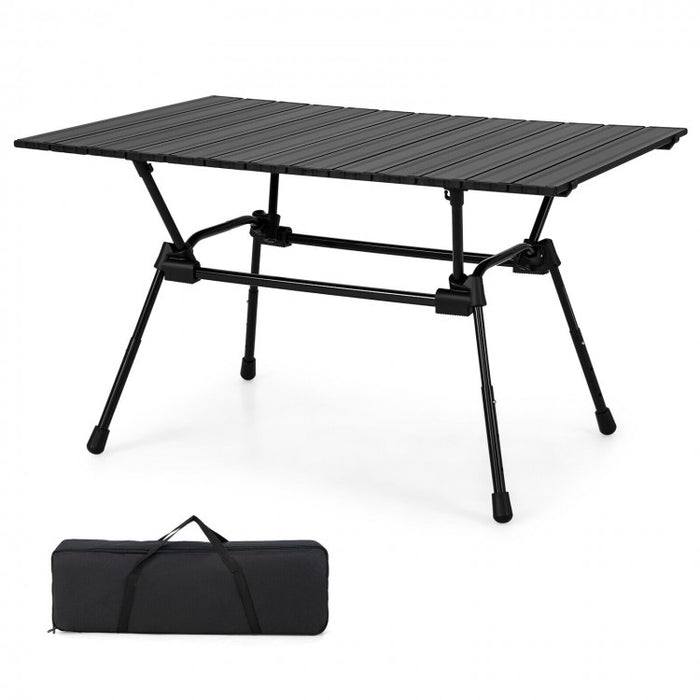 Outdoor Portable Folding Camping Table with Carry Bag - Suitable for Camping and Backyard Gatherings