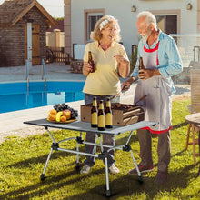 Load image into Gallery viewer, Outdoor Portable Folding Camping Table with Carry Bag - Suitable for Camping and Backyard Gatherings
