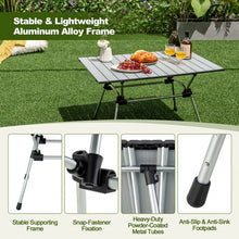 Load image into Gallery viewer, Outdoor Portable Folding Camping Table with Carry Bag - Suitable for Camping and Backyard Gatherings
