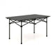 Outdoor Camping Aluminum Folding Table for 4-6 People, Easy to Carry