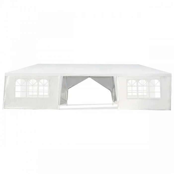10 x 30 Ft Outdoor Canopy Tent with 2 Entrances and 6 Removable Side Walls