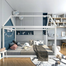 Load image into Gallery viewer, Roof Structure Frame Twin Size Kids Bed Frame
