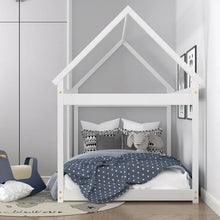 Load image into Gallery viewer, Roof Structure Frame Twin Size Kids Bed Frame
