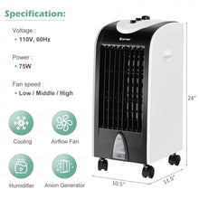 Load image into Gallery viewer, Portable Room Air Cooler - Movable for Indoor Spaces
