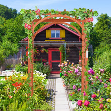 Load image into Gallery viewer, Outdoor Wedding Garden Arch Trellis for Climbing Plants
