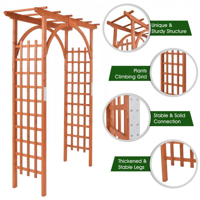 Outdoor Wedding Garden Arch Trellis for Climbing Plants
