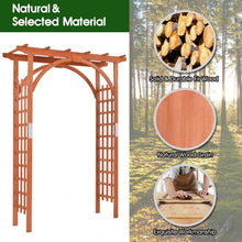 Load image into Gallery viewer, Outdoor Wedding Garden Arch Trellis for Climbing Plants
