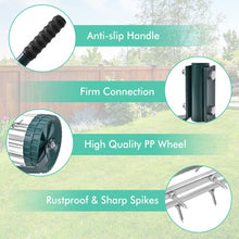 Load image into Gallery viewer, 40-Inch Push Walk-Behind Lawn Aerator for Outdoor Garden
