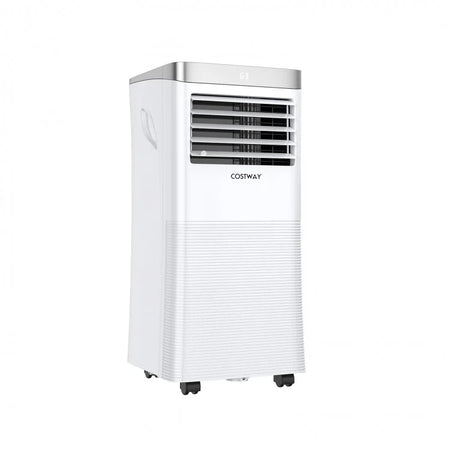 10000 BTU White Portable Air Conditioner with Dehumidifier