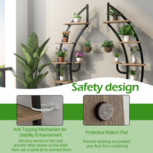 Load image into Gallery viewer, 6-Tier Living Room Storage Shelf for Plants, Decor, and Display
