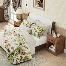 Load image into Gallery viewer, Vintage Open-Concept Bedside Table with Drawers - Bedroom Furniture
